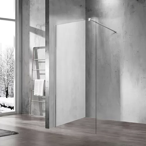 Vincea VSW-1H100CL Walk-In Душевая перегородка 100х200 см, профиль хром/стекло прозрачное