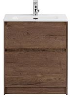 BelBagno KRAFT-600-2C-PIA-RT База под раковину 60х46 см, напольная, Rovere Tabacco (дуб табачный)