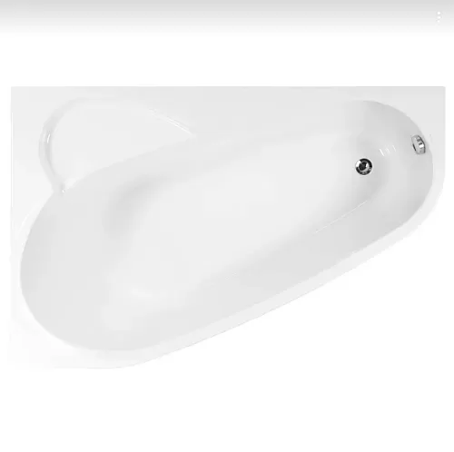 VagnerPlast VPBA163SEL3LX-04 SELENA Акриловая ванна 160х105 см, Left, белая