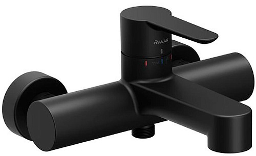 Ravak X070185 Puri Смеситель для ванны, черный