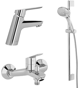 Jacob Delafon E20850RU-CP Lucien Комплект смесителей для ванны, хром