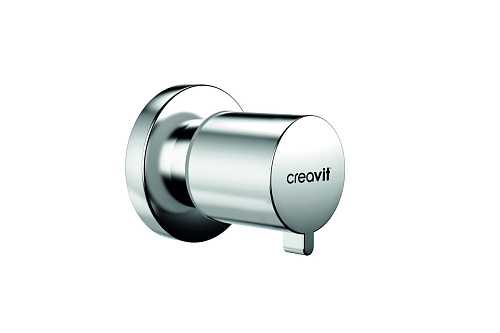Creavit AC50L Запорный вентиль проходной, хром