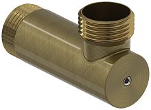 Сунержа 05-1523-1010 Уголок с клапаном G 1" НР х G 1" НР, состаренная бронза