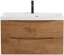 BelBagno MARINO-900-2C-SO-RN-P База под раковину 90х45 см, подвесная, Rovere Nature (натуральный дуб)