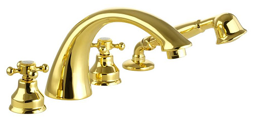 Migliore 18850 Lady Смеситель на борт ванны, золото