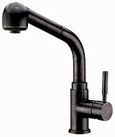 WasserKraft A8247 Смеситель для кухни, с выдвижной лейкой, темная бронза