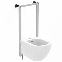 Ideal Standard D3868V1 Prosys Tesi Комплект 2 в 1: подвесное биде T3552V1 + инсталляция для монтажа R016267, Silk White (белый матовый)