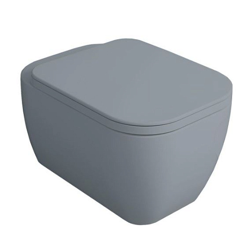 Simas Henges HE18 cemento matt Унитаз подвесной Simas Henges HE18 cemento matt Унитаз подвесной