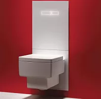 TECE 9650101 TECElux Нижняя панель для установки унитаза-биде, cтекло белое