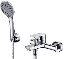 WasserKRAFT 6101 Dill Смеситель для ванны, с коротким изливом, хромоникелевое покрытие