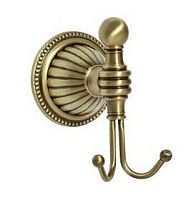 Boheme 10325 Hermitage Крючок двойной, настенный, бронза