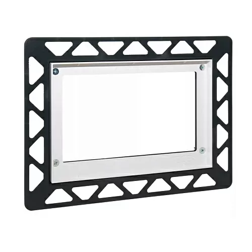 TECE 9240644 TECEnow, Рамка монтажная, металлическая, черный/хром