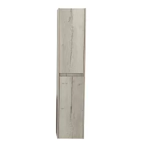BelBagno KRAFT-1600-2A-SC-RGB-L Шкаф подвесной 160х33 см, Rovere Galifax Bianco (белый дуб Galifax)