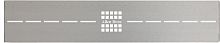 Allen Brau 8.210N7-BA Infinity Накладка для сифона, 62х14 см, серебряная