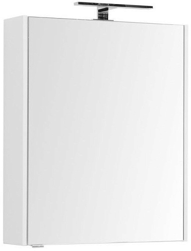 Aquanet 00203939 Палермо Зеркальный шкаф без подсветки, 59х75 см, белый купить  в интернет-магазине Сквирел