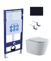 Aquatek Вега SET AQUATEK ВЕГА-1905-017 Инсталляция с подвесным унитазом