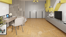 Ламинат Alpine Floor Елка Эксперт12 (Herringbone12 Pro), LF106-04A Дуб Тулуза 606 х 101 х 12 mm