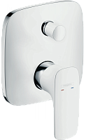 Hansgrohe 15445400 PuraVida Смеситель для ванны, встраиваемый, белый