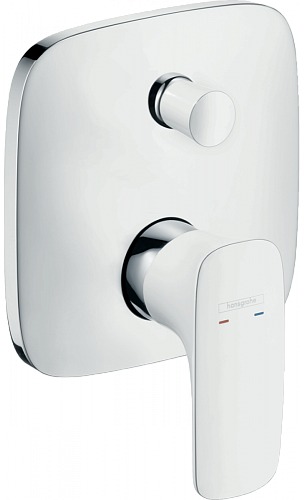 Hansgrohe 15445400 PuraVida Смеситель для ванны, встраиваемый, белый