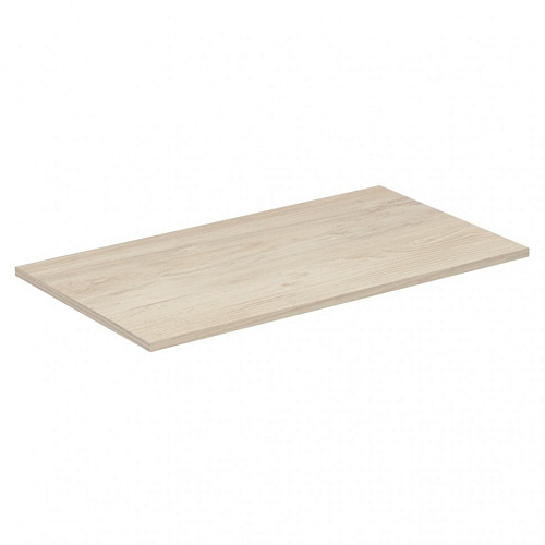 Ideal Standard E0849UK Connect Air Столешница без выреза 80 см, Wood light brown + Matt Light Brown (светло-коричневое дерево + светло-коричневый матовый)