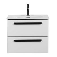 Cezares ECO-CER-N ECO-CER-N-600-2C-SO-BL Тумба под раковину подвесная