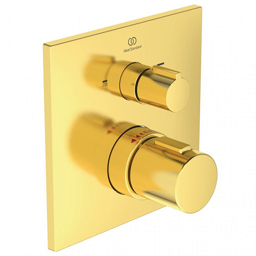 Ideal Standard A7522A2 Ceratherm C100 Смеситель для ванны/душа индивидуальный, Brushed Gold (шлифованное золото)