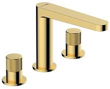 WasserKraft 7635 Ems Смеситель для раковины встраиваемый, глянцевое золото