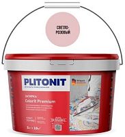 Plitonit COLORIT Premium светло-розовая, 2 кг Цементная затирка