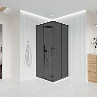 Veconi Evo E3-GR-100100-12-C9 Душевой уголок купить недорого в интернет-магазине Сквирел