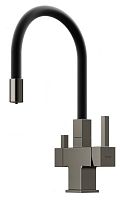 Sancos SC4005GG Arno Смеситель для кухни с возможностью подключения фильтра для воды, вороненая сталь/черный