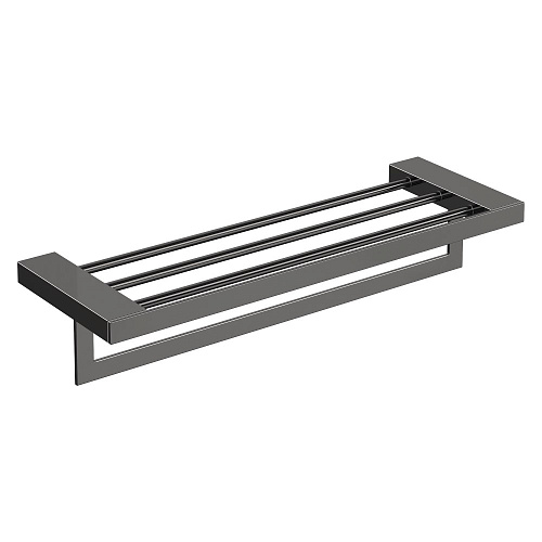 Boheme Qubic 10737-SGM Полка для полотенец купить в интернет-магазине Сквирел