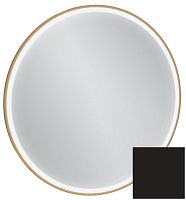 Jacob Delafon EB1290-S14 ODEON RIVE GAUCHE Зеркало 90 см, с подсветкой, рама черный сатин купить  в интернет-магазине Сквирел