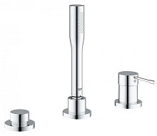 Grohe 19976001 Essence+ Смеситель для ванны, на 3 отверстия, хром
