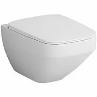AM.PM C50A1700SC Inspire V2.0, Унитаз подвесной 39х55 см, безободковый, с быстросъемным сиденьем микролифт, белый глянец