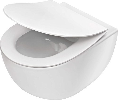 Deante CDED6ZPW Peonia Zero Унитаз подвесной 36х51 см, с сиденьем микролифт, белый