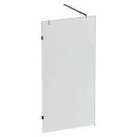 AM.PM W94WI-100-F1-MTE X-Joy, Душевая перегородка 100x195 см, стекло прозрачное + покрытие, фурнитура матовый хром
