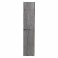 BelBagno KRAFT-1600-2A-SC-CG-L Шкаф подвесной 160х33 см, Cemento Grigio (цемент) купить  в интернет-магазине Сквирел