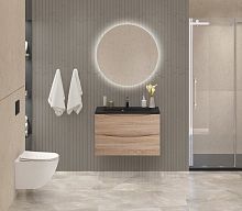 BelBagno MARINO-700-2C-SO-CO-P База под раковину 70х45 см, подвесная, Crema Opaco (кремовый матовый)