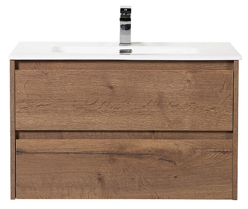 BelBagno KRAFT-900-2C-SO-RT База под раковину 90х46 см, подвесная, Rovere Tabacco (дуб табачный) купить  в интернет-магазине Сквирел