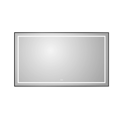 BelBagno Kraft SPC-KRAFT-1400-800-LED-TCH-WARM-NERO Зеркало купить  в интернет-магазине Сквирел