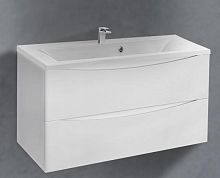 Vincea VMC-2MA900GW Mia База под раковину, 90х50 см, подвесная, G.White (белый глянцевый)