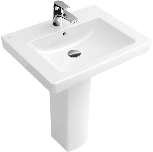 Villeroy & Boch 711362R2 Subway 2.0 Раковина подвесная 60х47 см, ярко-белый (Star White) CeramicPlus