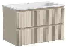 Sancos SNT80CE Snob T Тумба под раковину 79х44.5 см, подвесная, Beige Soft