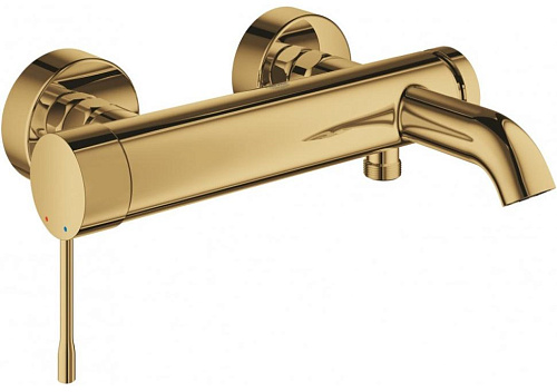Grohe 33624GL1 Essence+ Смеситель для ванны, прохладный восход/золото