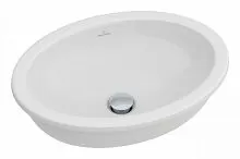 Villeroy & Boch 615520R1 Loop&Friends Раковина встраиваемая 57х41 см, альпийский белый CeramicPlus