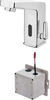 Deante BCH_029R Sensor Смеситель для раковины сенсорный, с регулировкой температуры, от батареек, хром купить недорого в интернет-магазине Сквирел