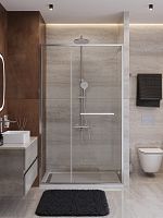 Cezares LUX LUX-B-FS-11-130-C-CR Душевая дверь в нишу
