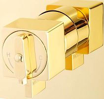 Migliore 25404 Kvant Gold Смеситель скрытого монтажа монокомандный, золото