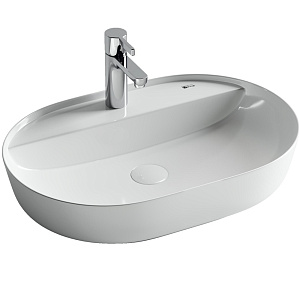 Ceramica Nova CN2004 Modo Умывальник накладной, 61х45 см, с плоскостью под смеситель, белый