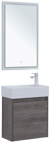 Aquanet 00302529 Nova Lite Комплект мебели для ванной комнаты, коричневый купить  в интернет-магазине Сквирел